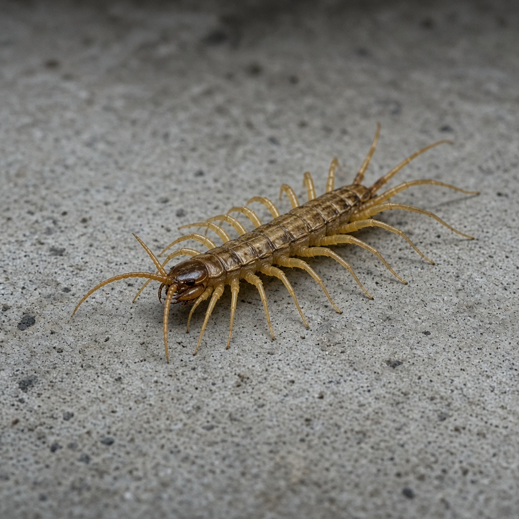 Centipedes, earwigs and moths
